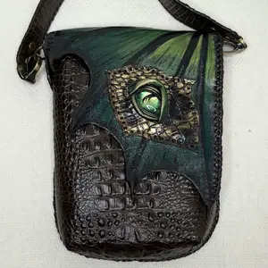 Unique leather bag for most mobile phones