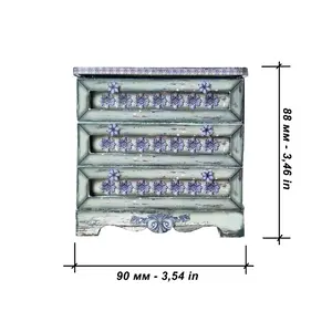 Dresser Miniature for DOLLHOUSE. Paper Templates DIY.
