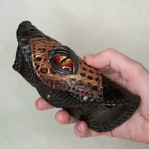 Unique leather glasses case.
