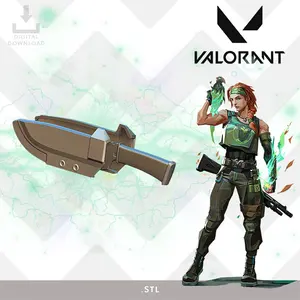 VALORANT Skye KNIFE  3D Model Files
