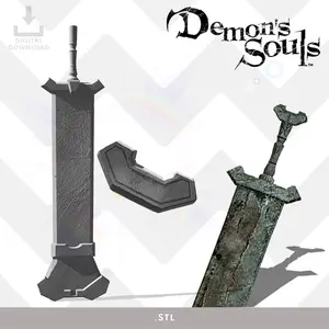 DEMON'S SOULS Dragon Bone Smasher - SWORD 3D STL