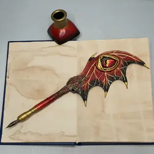Unique leather pen