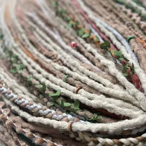 hooked synthetic dreads de dreadlocks green