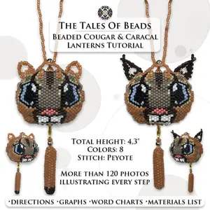 beading tutorial for a cougar
