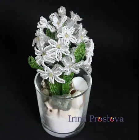 Beaded flowers pattern,lilac, lily of the valley, hyacinth, tulip 9 Beaded flowers pattern,lilac, lily of the valley, hyacinth, tulip - Image 9