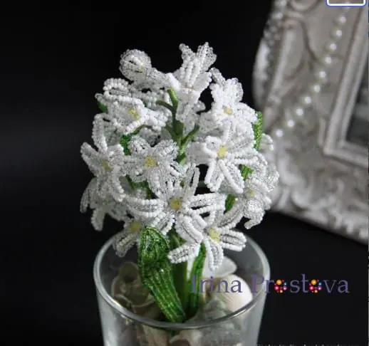 Beaded Flower pattern hyacinth 5 Beaded Flower pattern hyacinth - Image 5