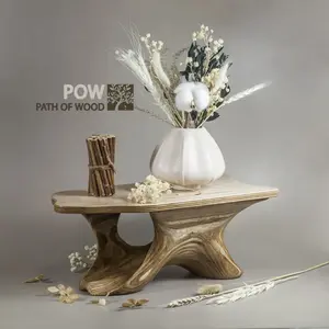 Wooden Table - flower stand Small