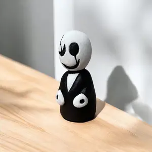 Gaster from UNDERTALE, handmade figurine