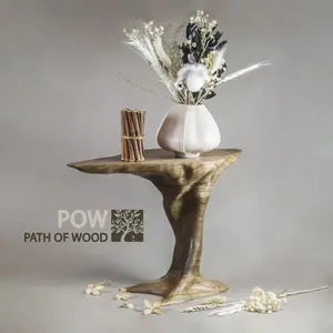Wooden Table - flower stand Large