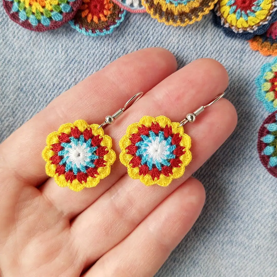 Micro Crochet Earrings - Unique Gift Ideas Collection 1 micro-crochet-earrings-unique-gift-ideas-collection-1-2