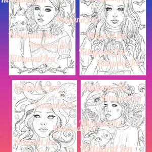 “Nature’s Keepers part 1” Pdf coloring book 10 pages