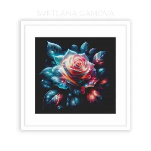 Beautiful Rose Cross stitch pattern PDF