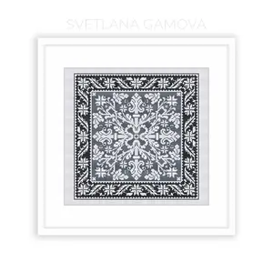 Cross stitch pattern Easy Sampler PDF