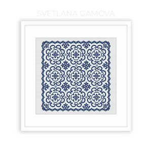 Sampler №16 Digital Cross Stitch Pattern PDF
