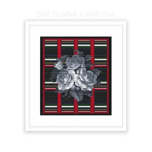 Cross stitch pattern Sampler 21 Pillow cross stitch