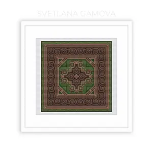 Cross stitch pattern Sampler 22
