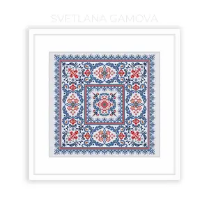 Cross stitch pattern Sampler 24