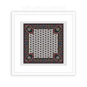 Cross stitch pattern Sampler 26