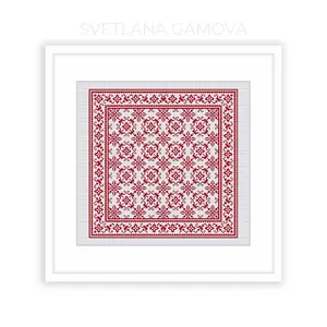 Cross stitch pattern Sampler 27