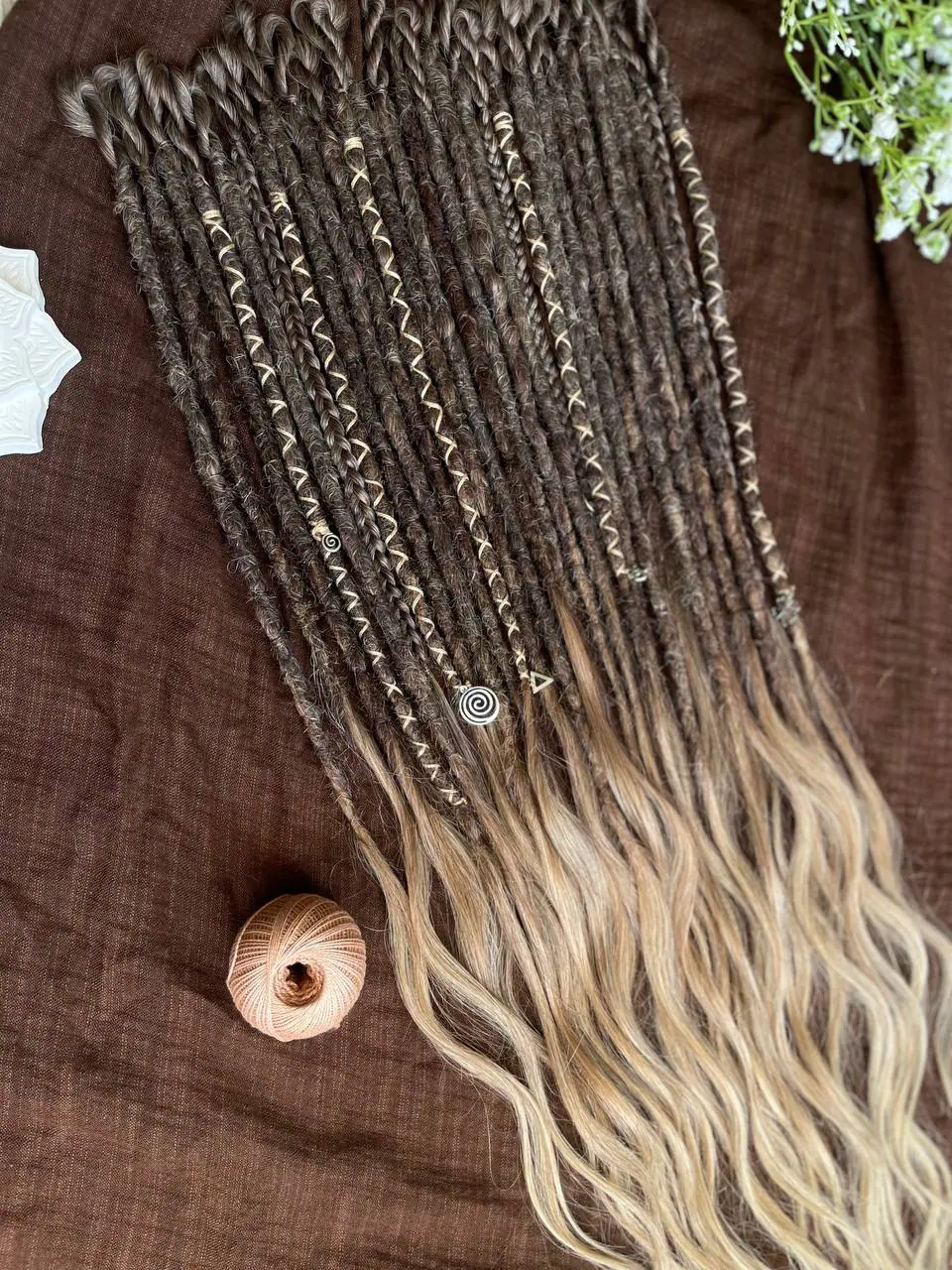 hooked synthetic dreads se brushable dreadlocks 6 hooked synthetic dreads se brushable dreadlocks - Image 6