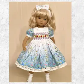 Tenue Pour Poupée Effner 13 Little Darling – Taille 13″ – Vêtement Occasion