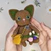 Cute-Crochet-Wizard-Cat-toy-1