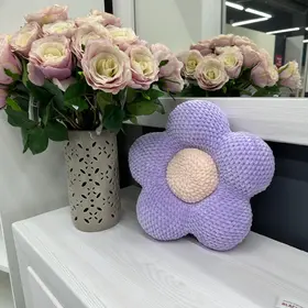 Crochet Flower Pillow Pattern: DIY Home Decor (PDF Pattern).