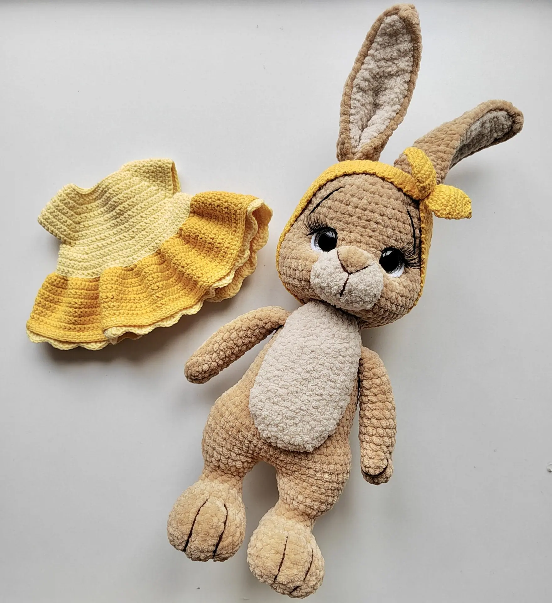Bunny Girl Outfit Crochet Pattern: Dress & Headband (PDF) 2 img 20240803 175115.jpg