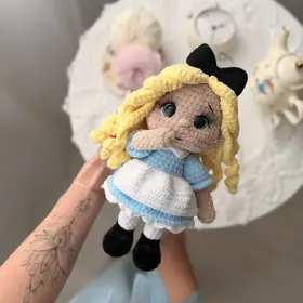 Crochet Doll Pattern: Storybook Girl Amigurumi (PDF Pattern)