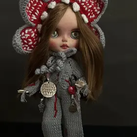 Blythe doll Demogorgon cosplay Srtanger things Custom doll