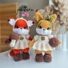 Crochet Fox and Squirrel Pattern: Amigurumi Plush Toys (PDF Pattern)