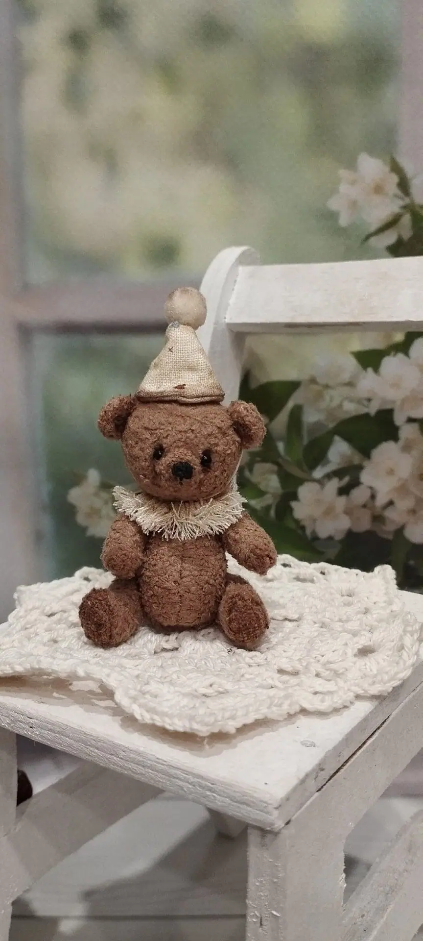 Tiny cute teddy bear 5 cm ( 2.3′ ), miniature stuffed bear. 7