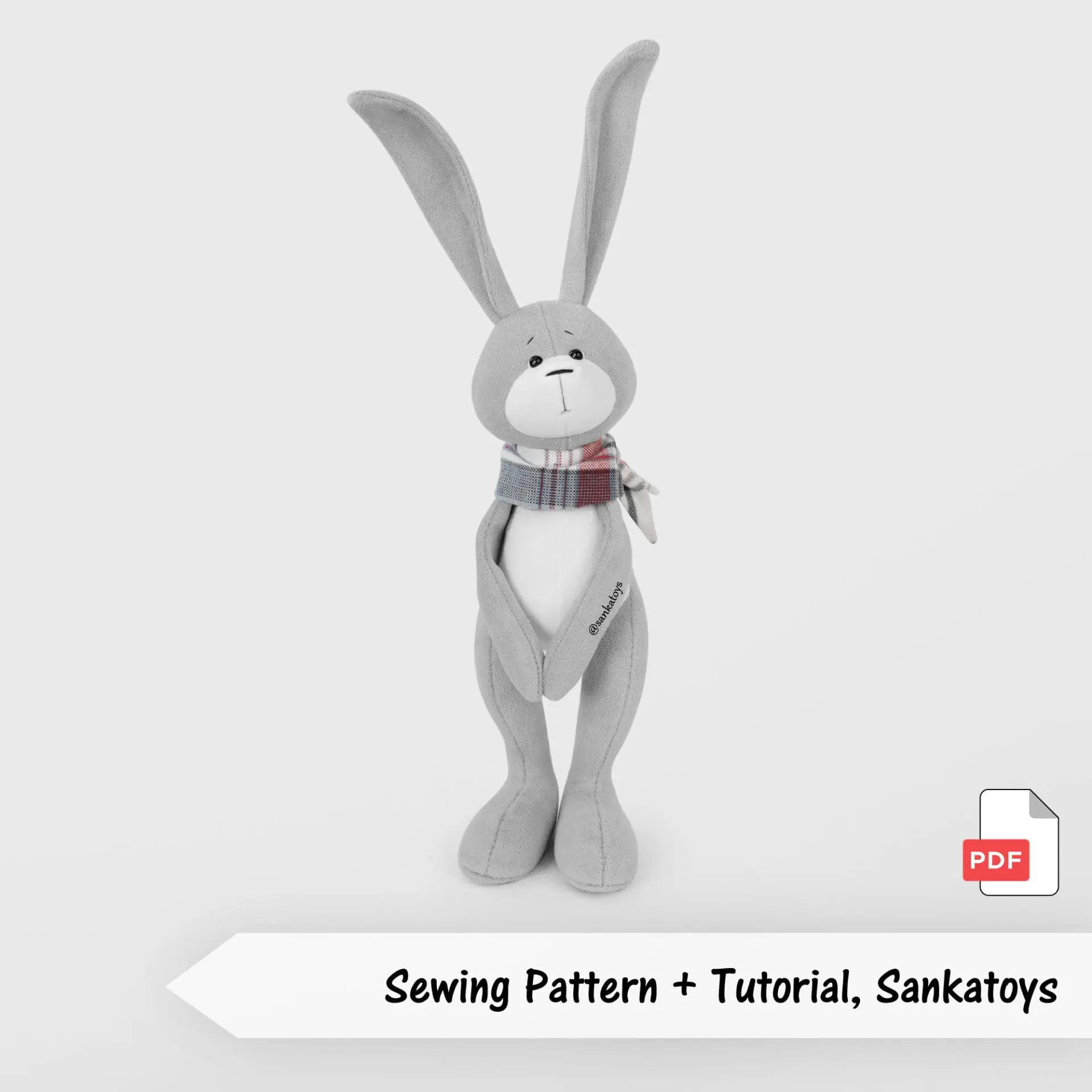 Sewing pattern bunny Sewing pattern bunny