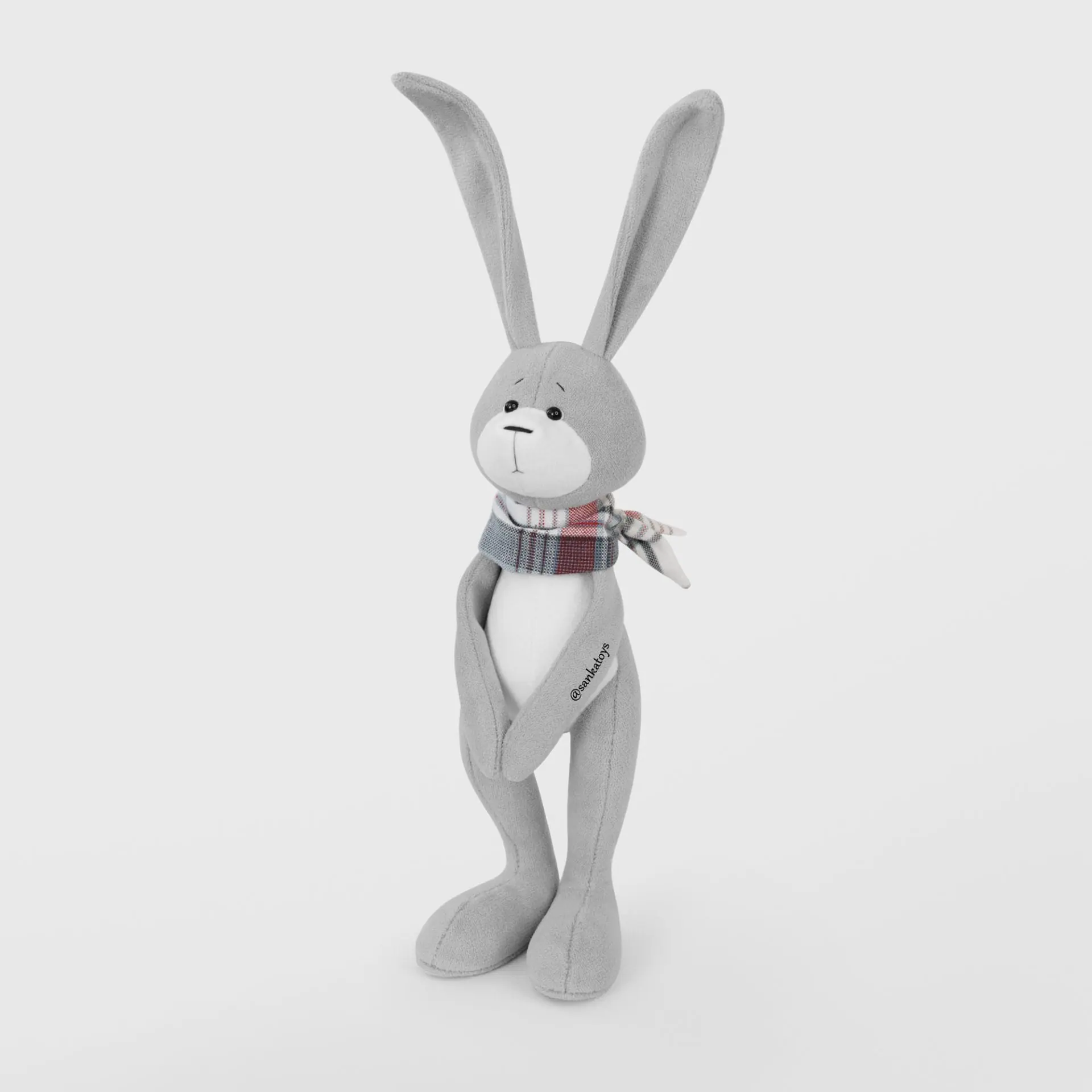 Bunny sewing pattern and tutorial, hare English PDF 1 Sewing pattern bunny