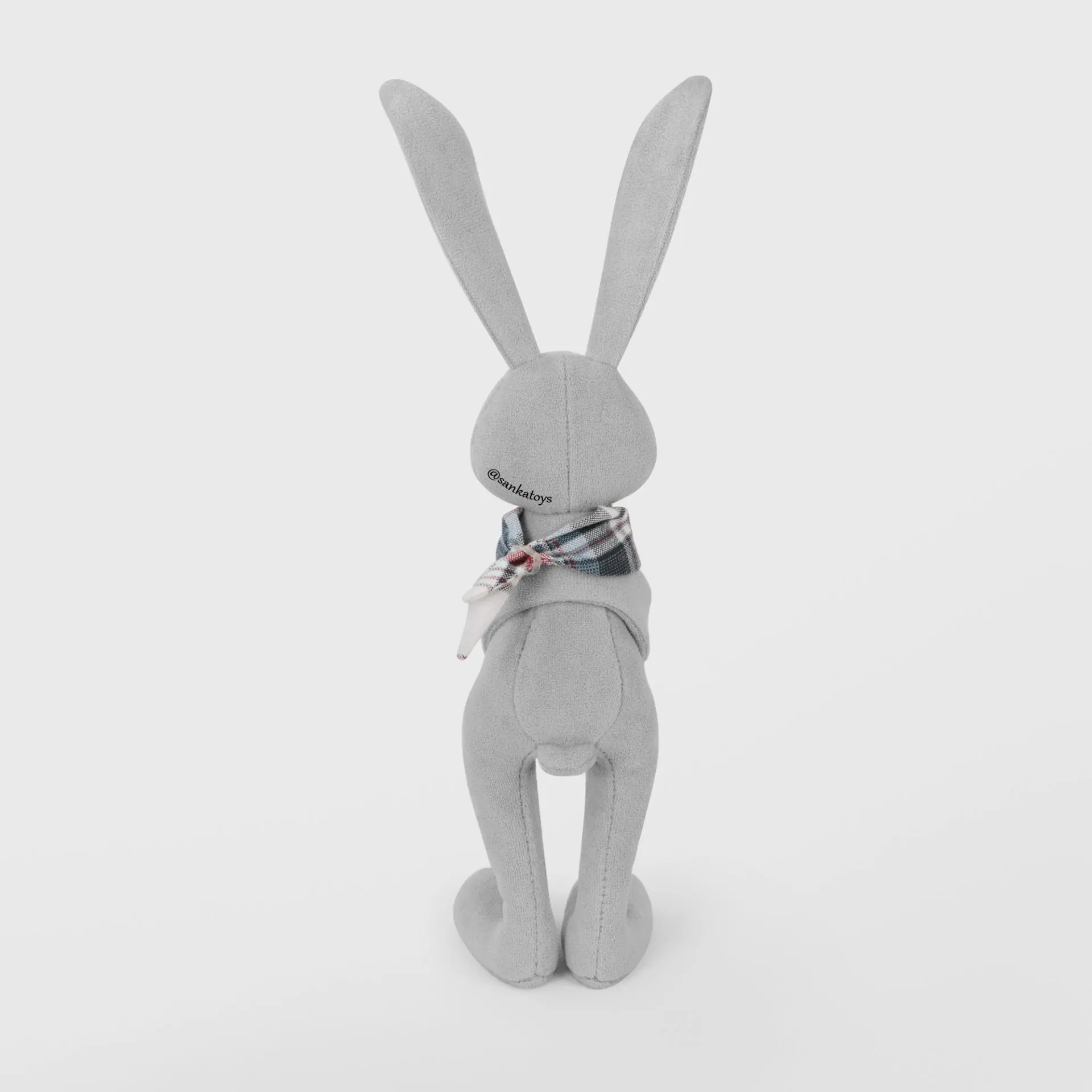 Bunny sewing pattern and tutorial, hare English PDF 3 Sewing pattern bunny