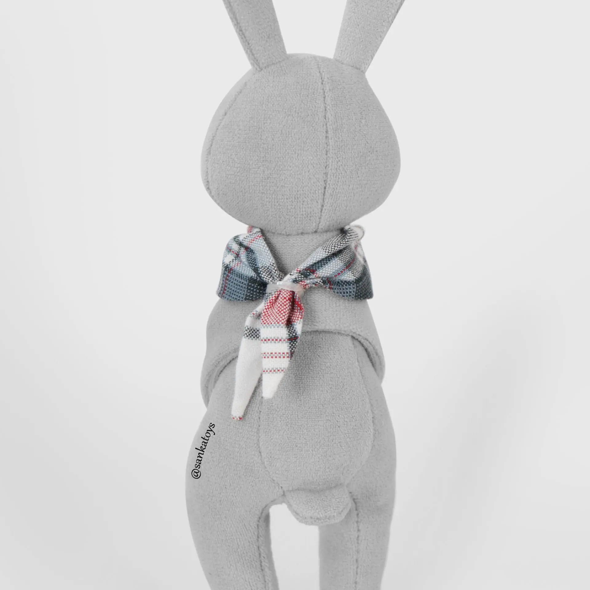 Bunny sewing pattern and tutorial, hare English PDF 5 Sewing pattern bunny