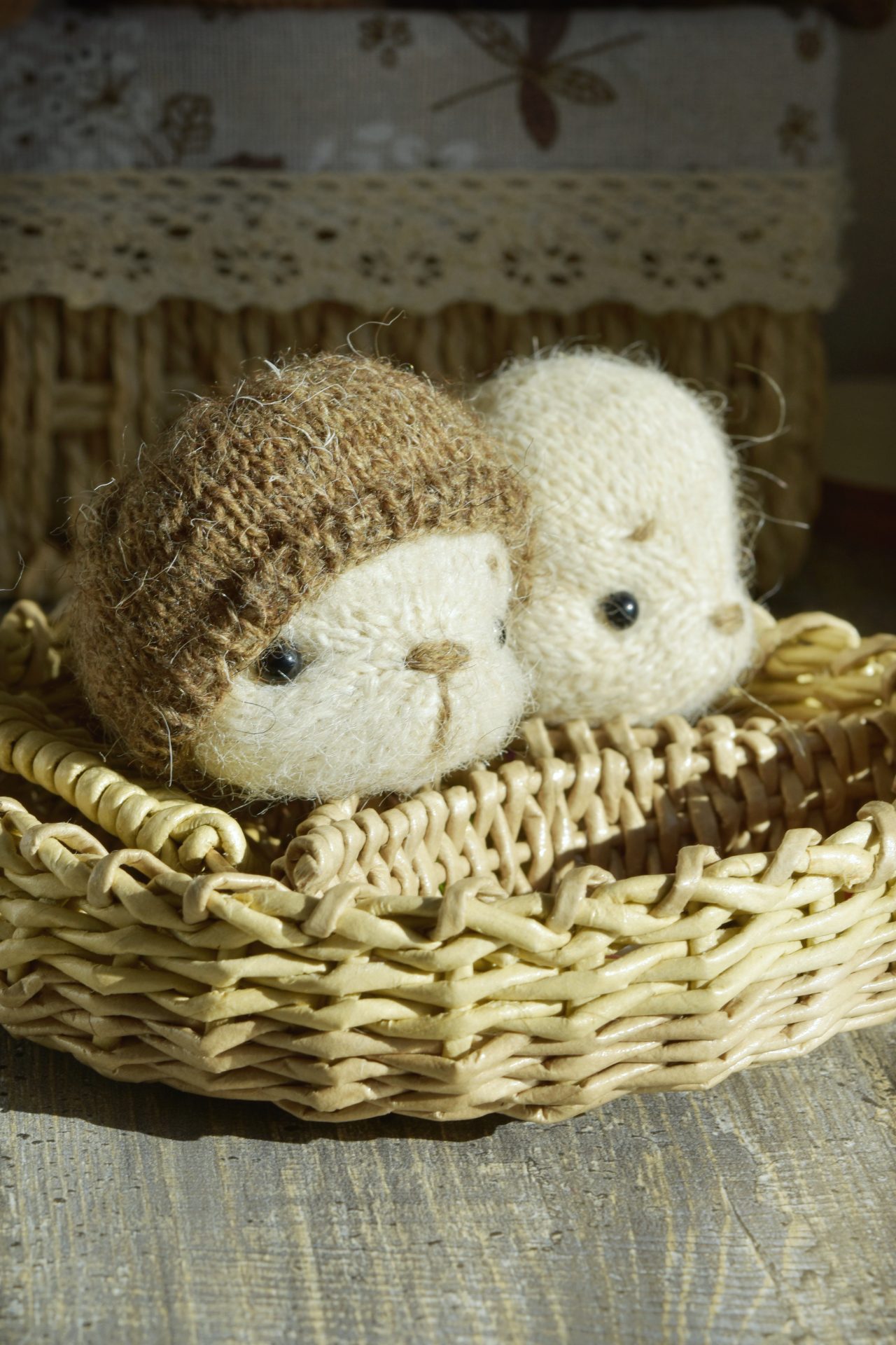MINIATURE TEDDY BEAR WITH REMOVABLE OUTFIT – KNITTING PATTERN 6 knit bear pattern 7 10