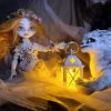 Art doll Lucretia BJD and dragon