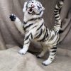 Tiger animal toy miniature figurine Realistic plush