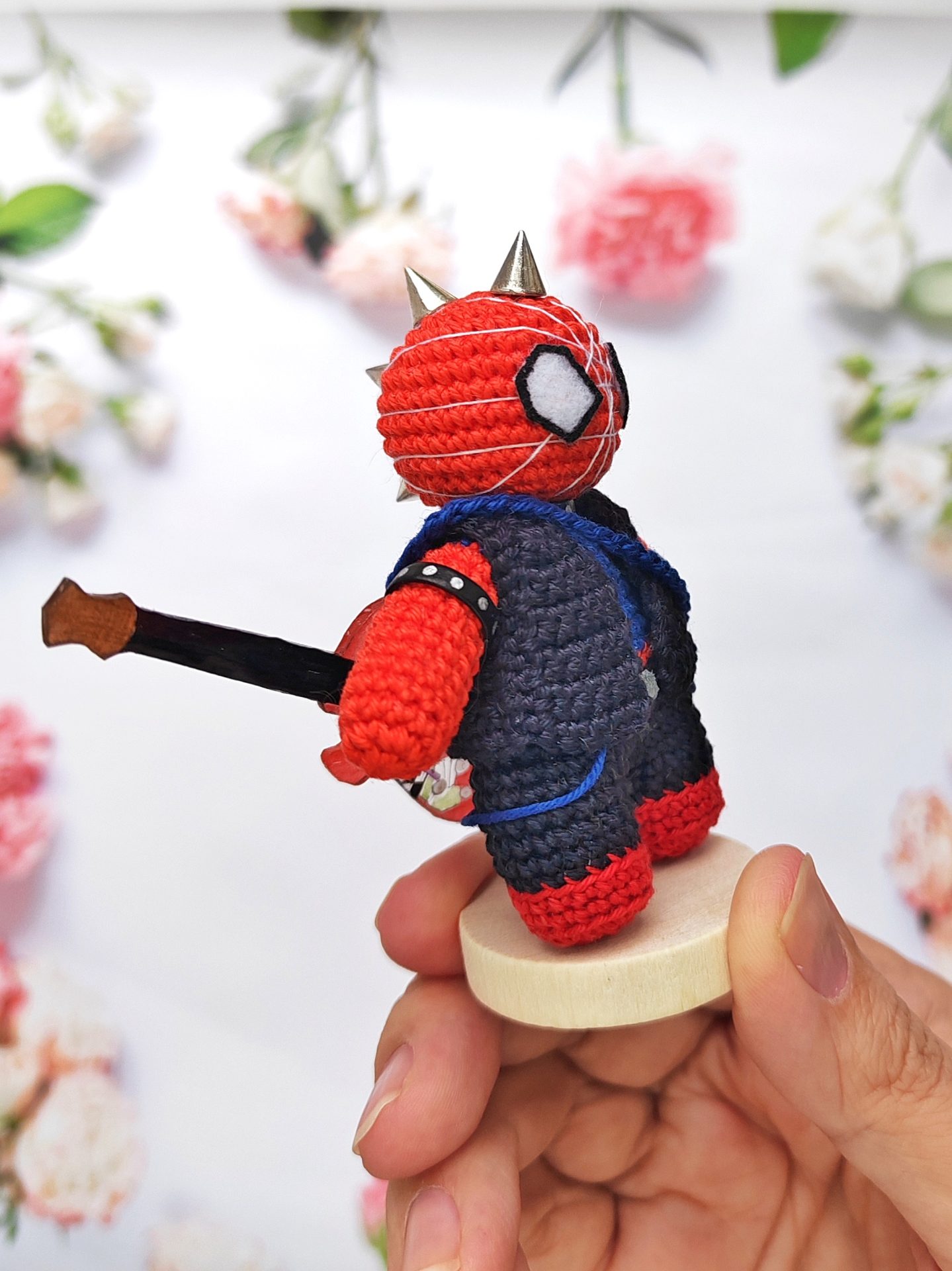 Spider-Punk stuffed toy, Spiderman doll 2 Spider-Punk-3