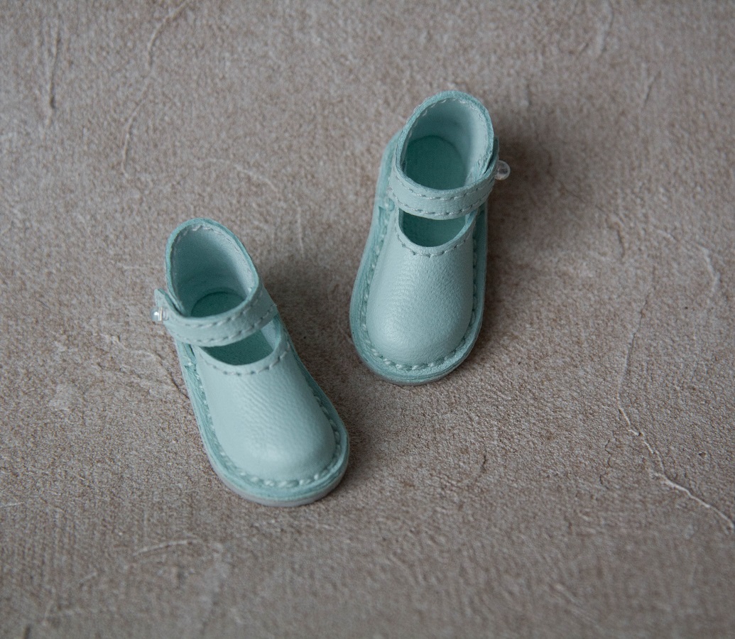 Blue shoes for Li'l Dreamer 11 inches. 2 img 1581