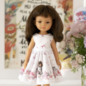 13 inch doll in dress
