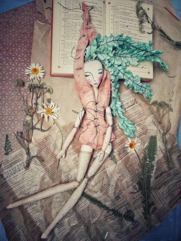 art textile doll
