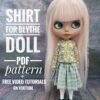 PDF pattern Blythe shirt