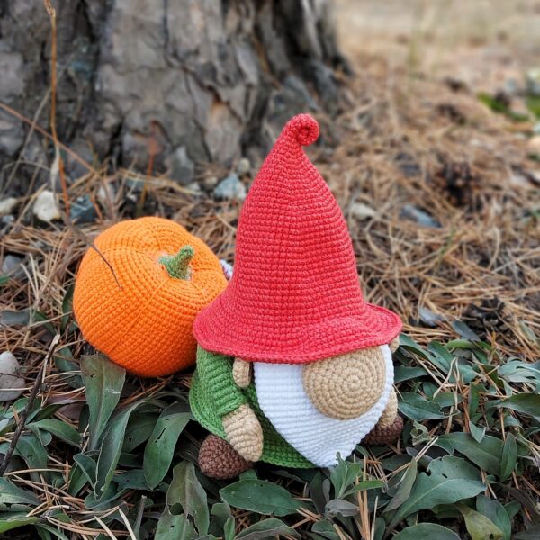 Amigurumi crochet pattern gnome