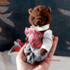artist teddy bear