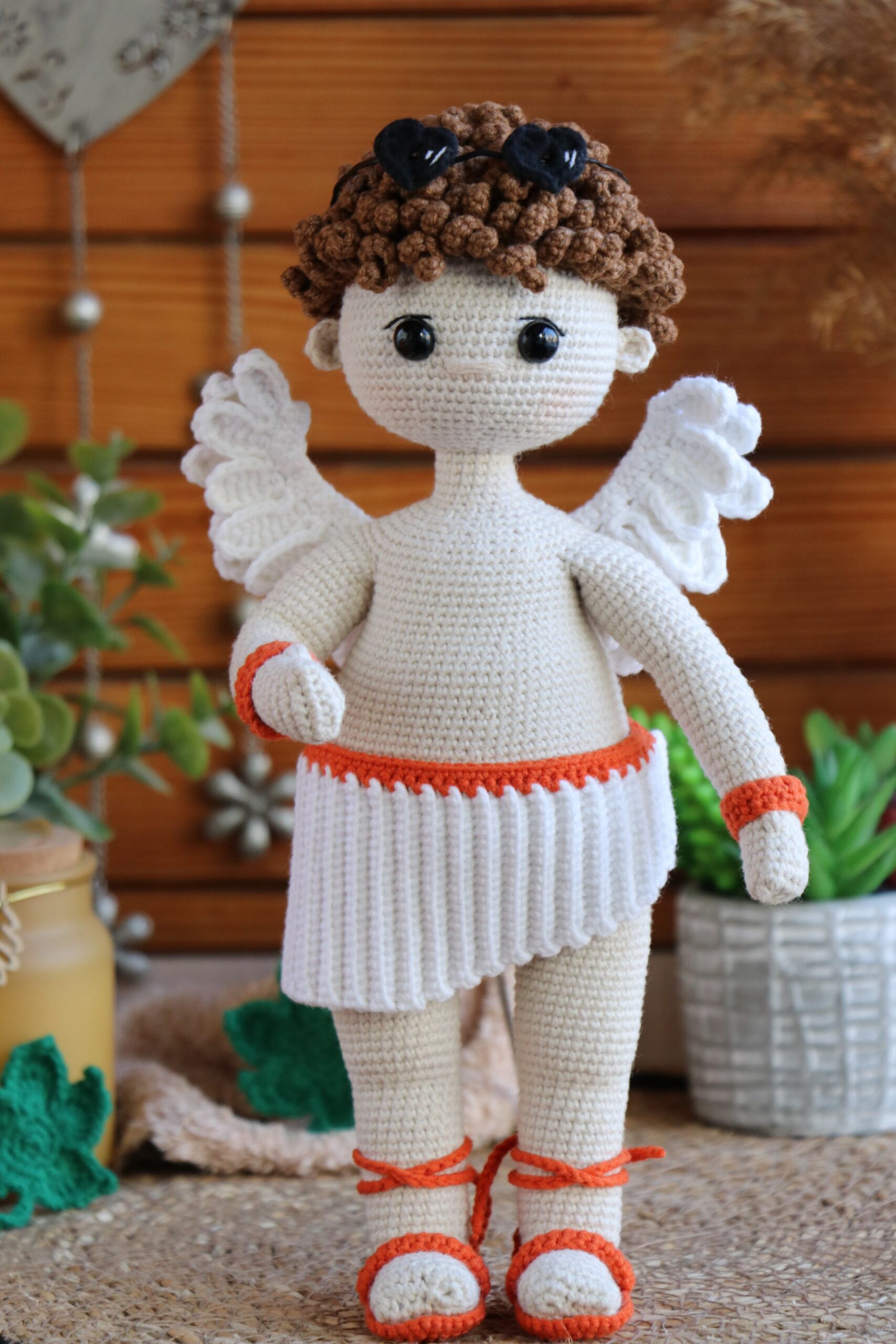 Crochet pattern tilda doll long legs