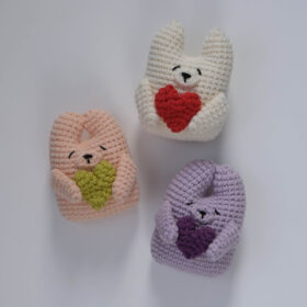 Valentine Keychain crochet pattern