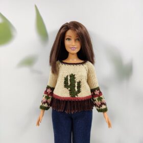 Barbie curvy cactus sweater