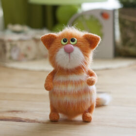 Crochet fat cat
